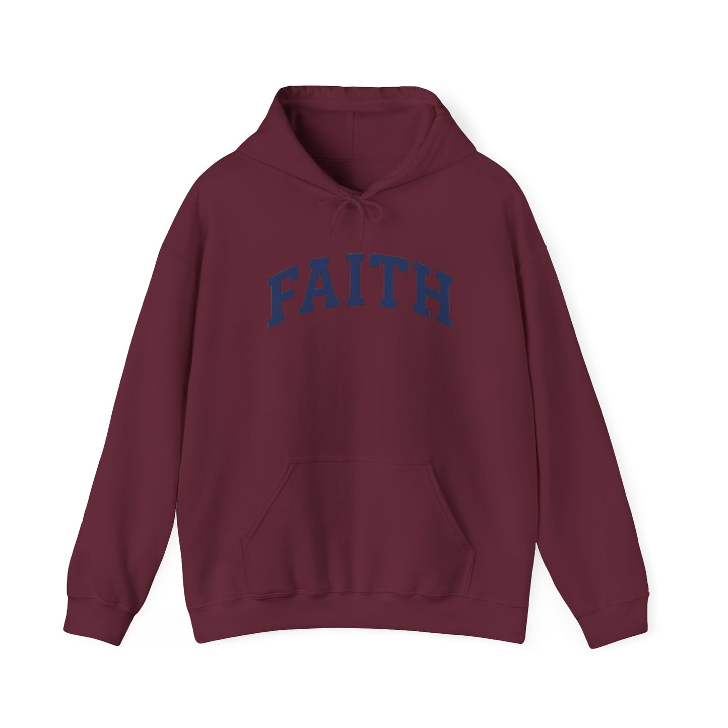Faith Hoodie — Classic Inspirational Pullover for Women & Men