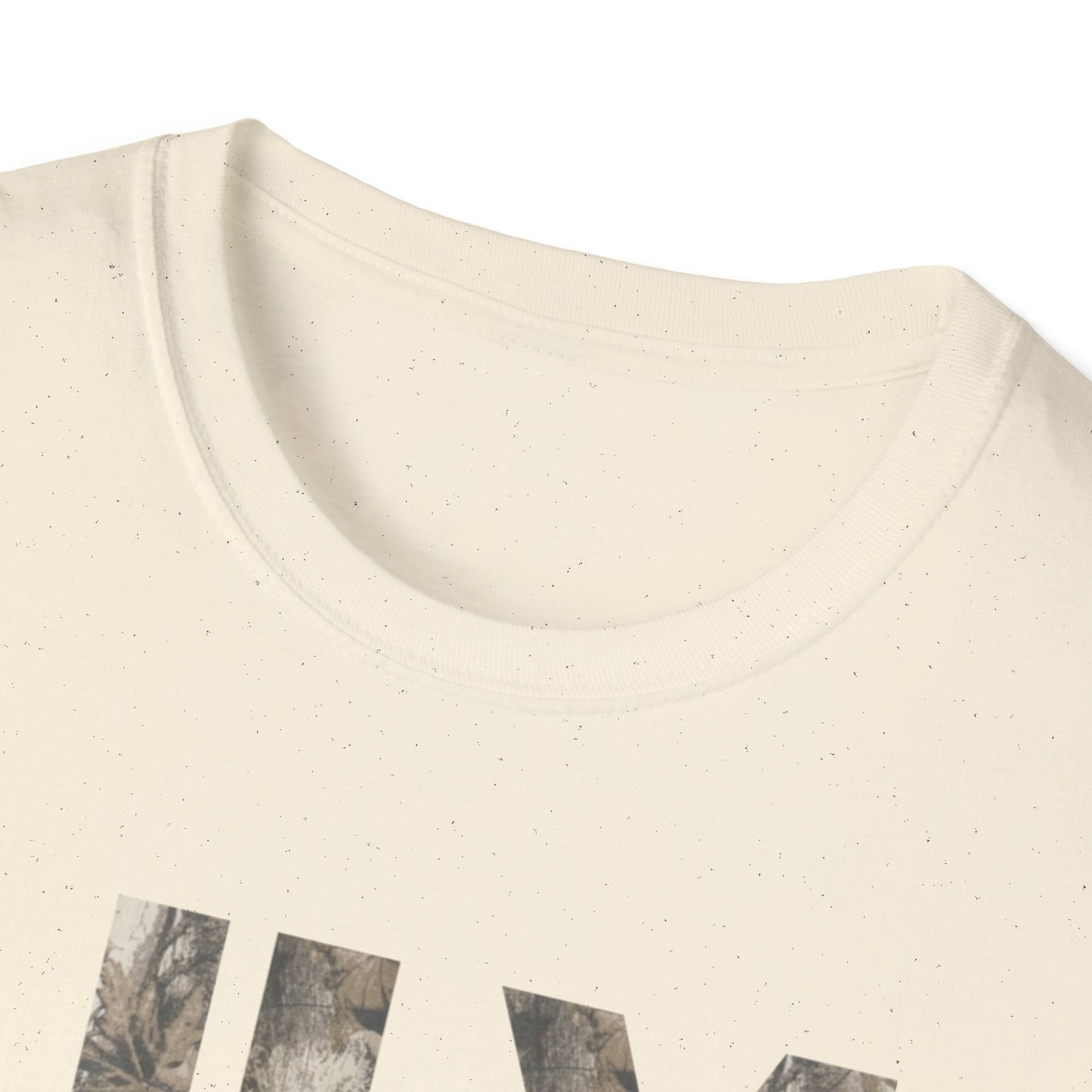 JLY Camouflage Initials T-Shirt — Camo Monogram Graphic Tee