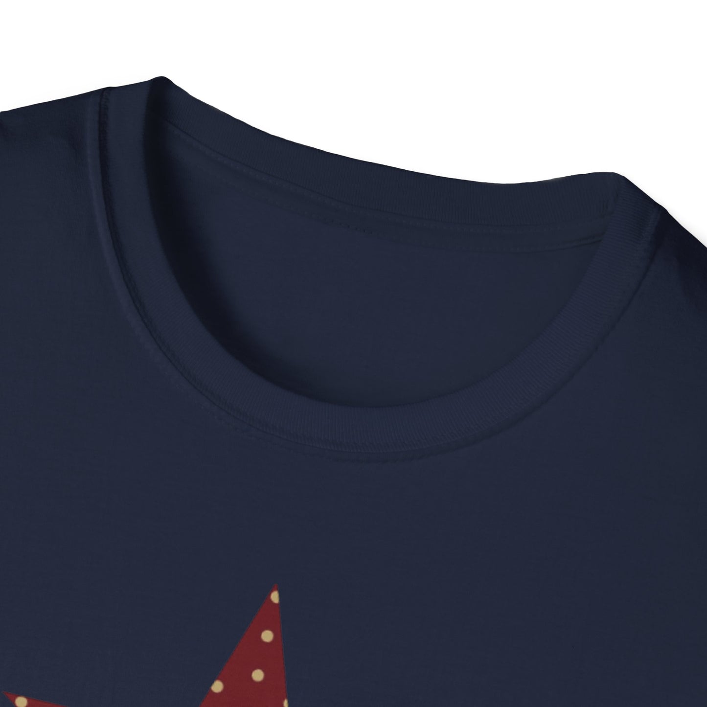 Garnet and Gold Polka Dot Star T-Shirt