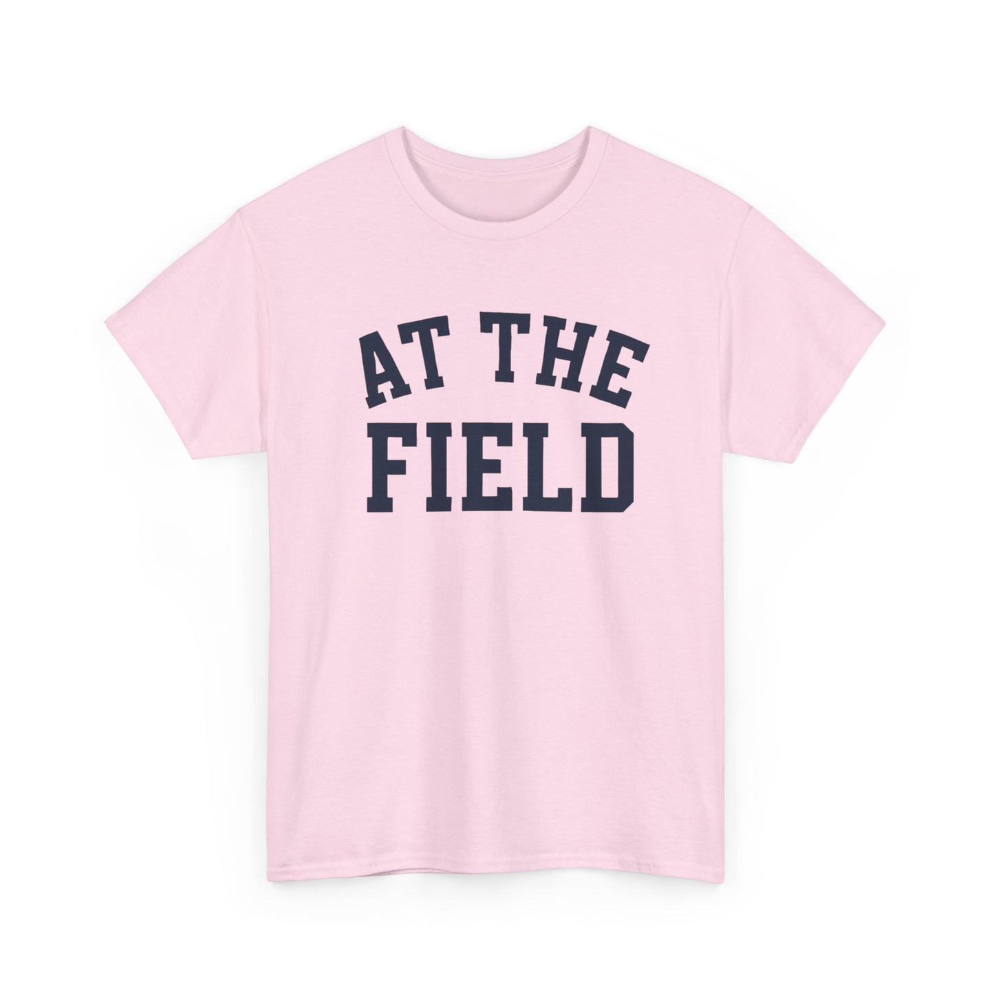 At The Field T-Shirt — Athletic Vintage Crew Tee for Sports Fans