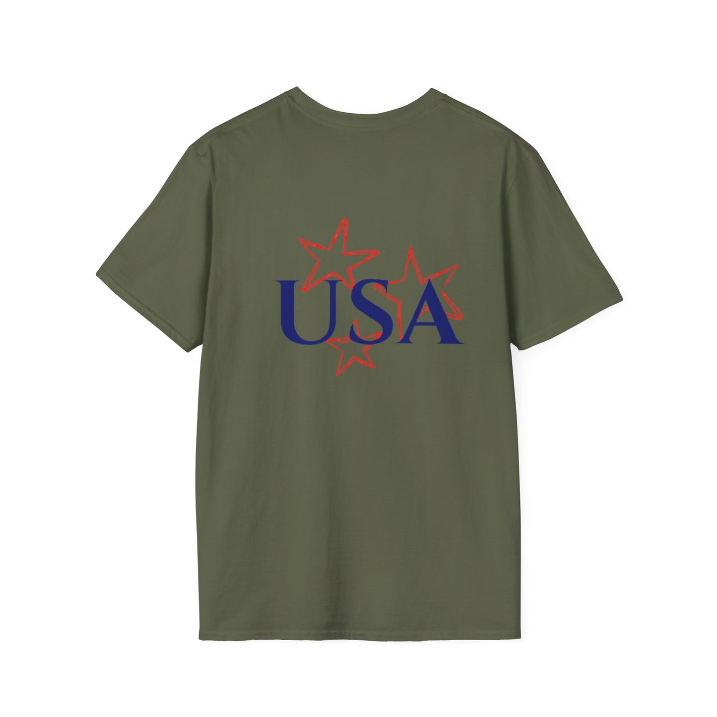 USA Stars T-Shirt — Patriotic Fourth of July Tee