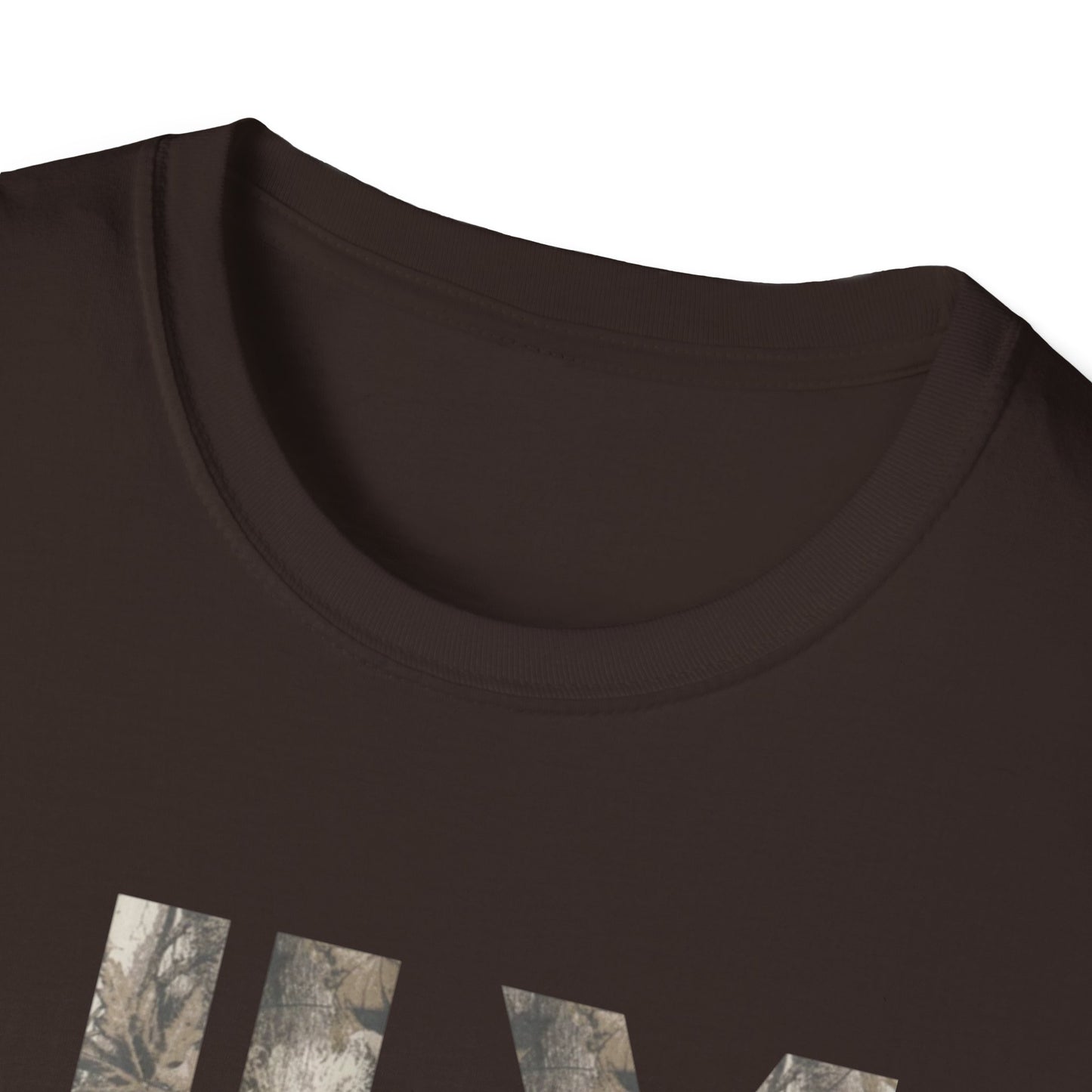 JLY Camouflage Initials T-Shirt — Camo Monogram Graphic Tee