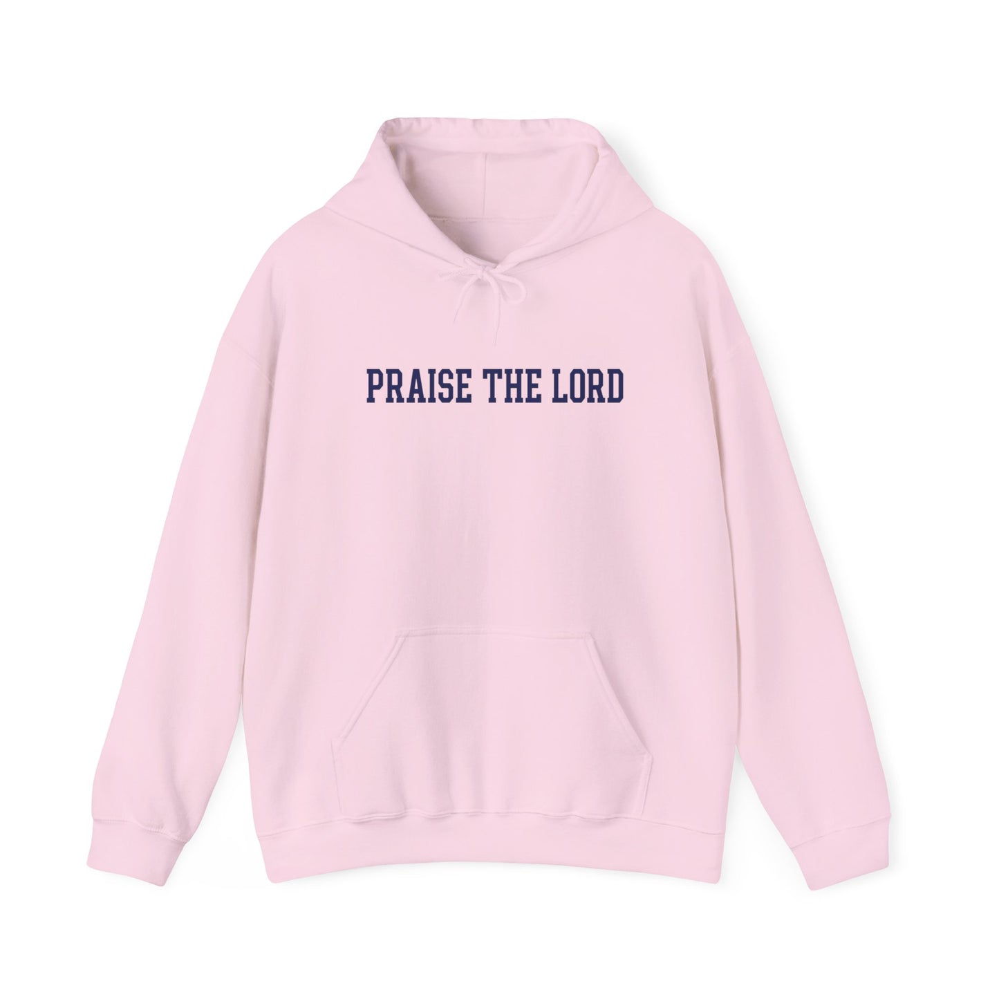 Praise The Lord Hoodie — Christian Faith Graphic Hoodie, Scripture Gift