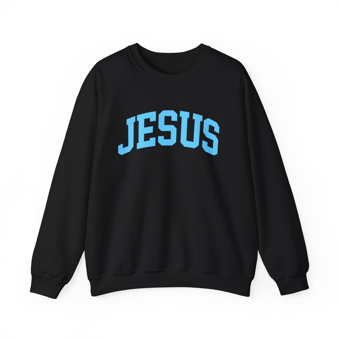 Jesus Crewneck Sweatshirt — Classic Faith Graphic Pullover