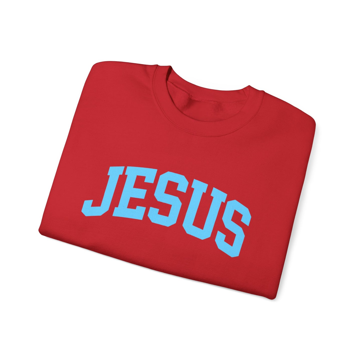 Jesus Crewneck Sweatshirt — Classic Faith Graphic Pullover