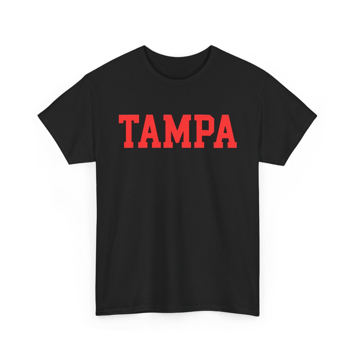 Tampa Retro Collegiate Tee — Classic City Lettering T‑Shirt