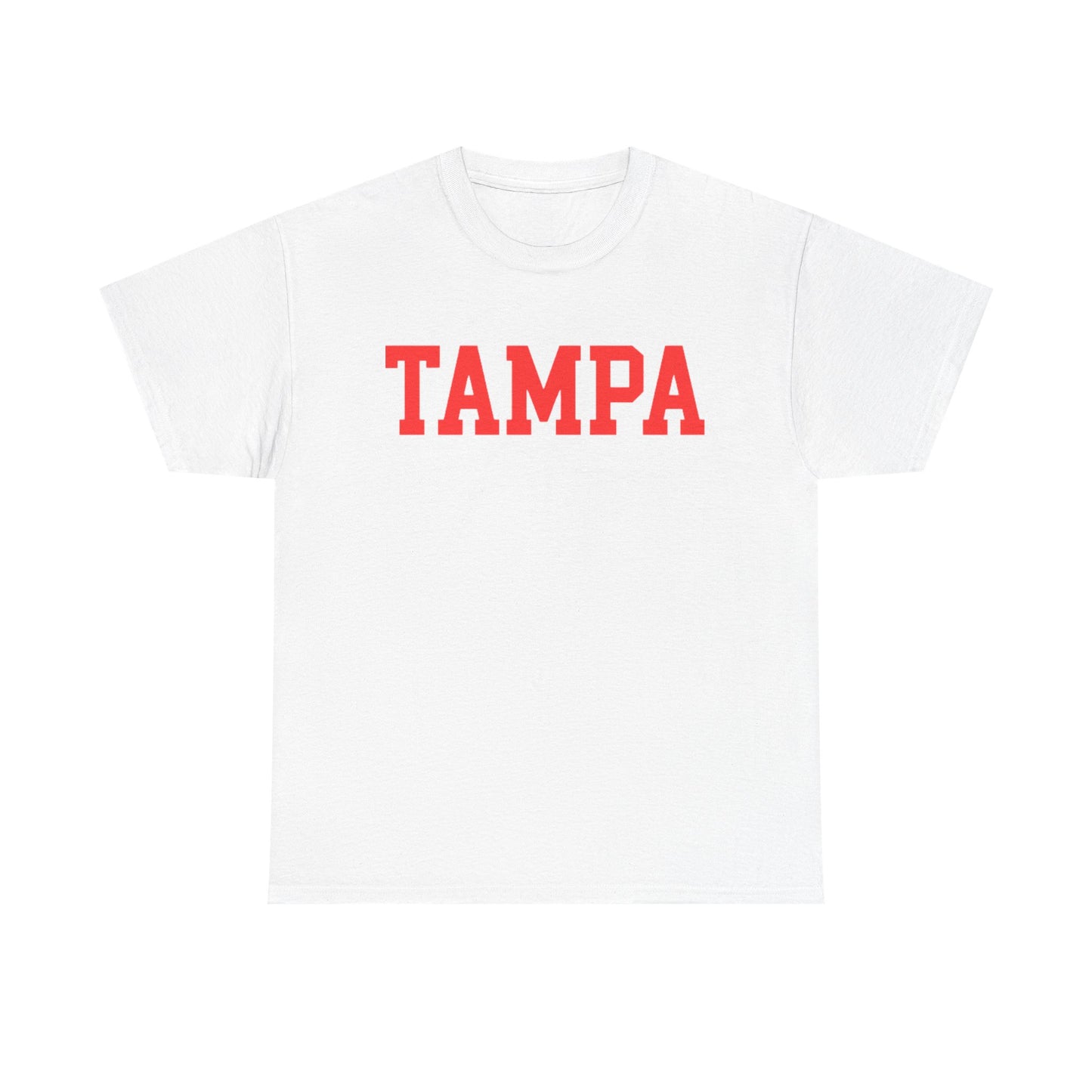 Tampa Retro Collegiate Tee — Classic City Lettering T‑Shirt