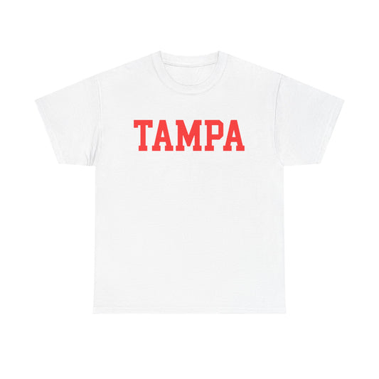 Tampa Retro Collegiate Tee — Classic City Lettering T‑Shirt