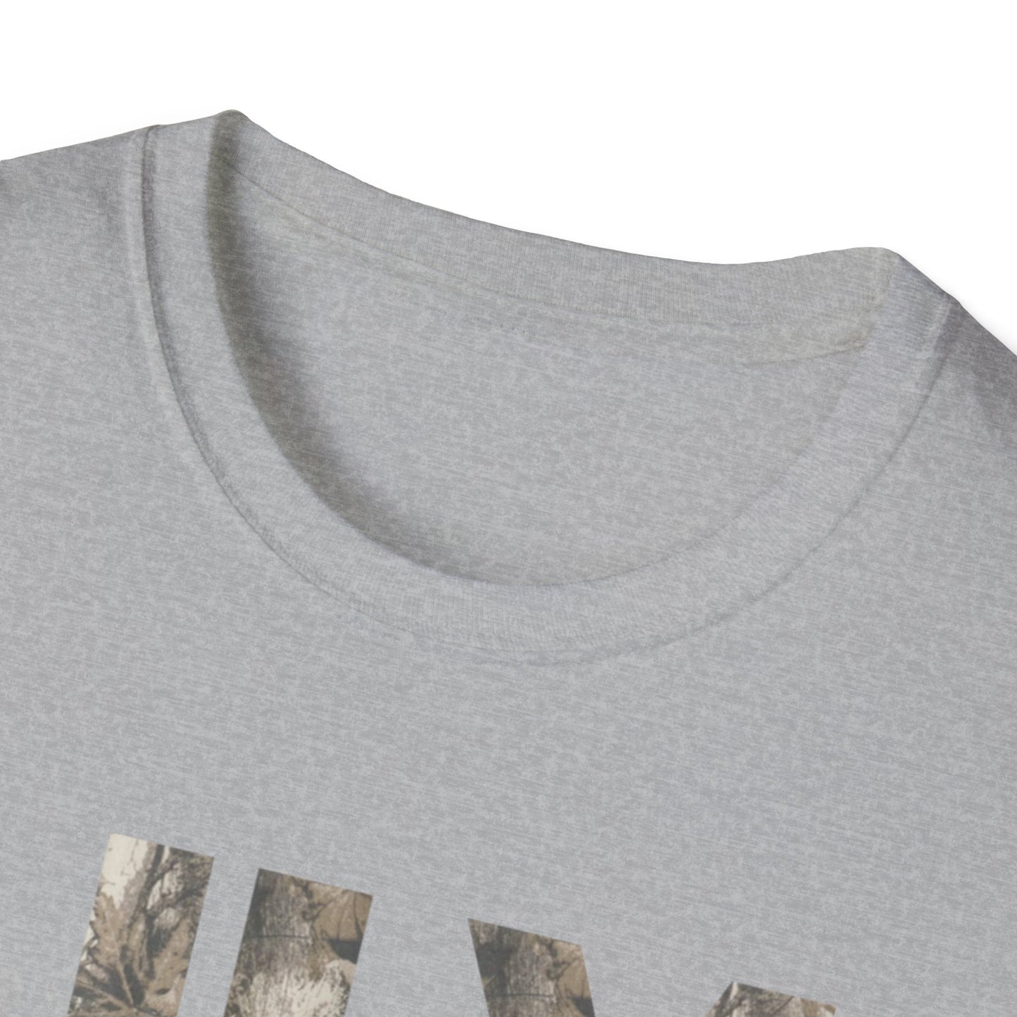 JLY Camouflage Initials T-Shirt — Camo Monogram Graphic Tee