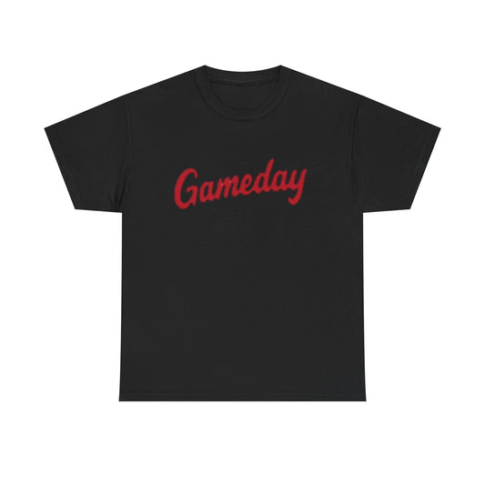 Gameday Tee — Retro Script Sports Fan T‑Shirt