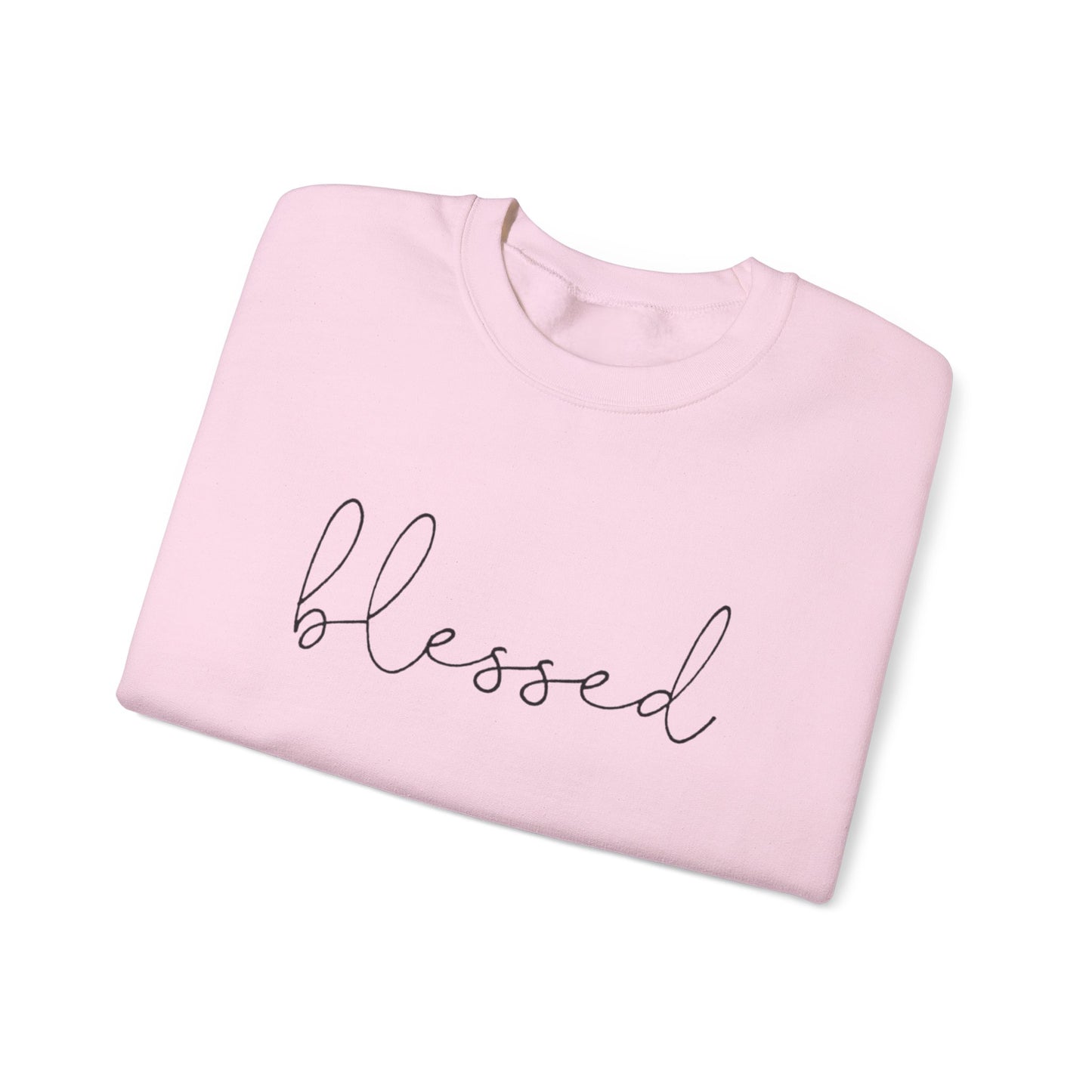 Blessed Script Crewneck Sweatshirt