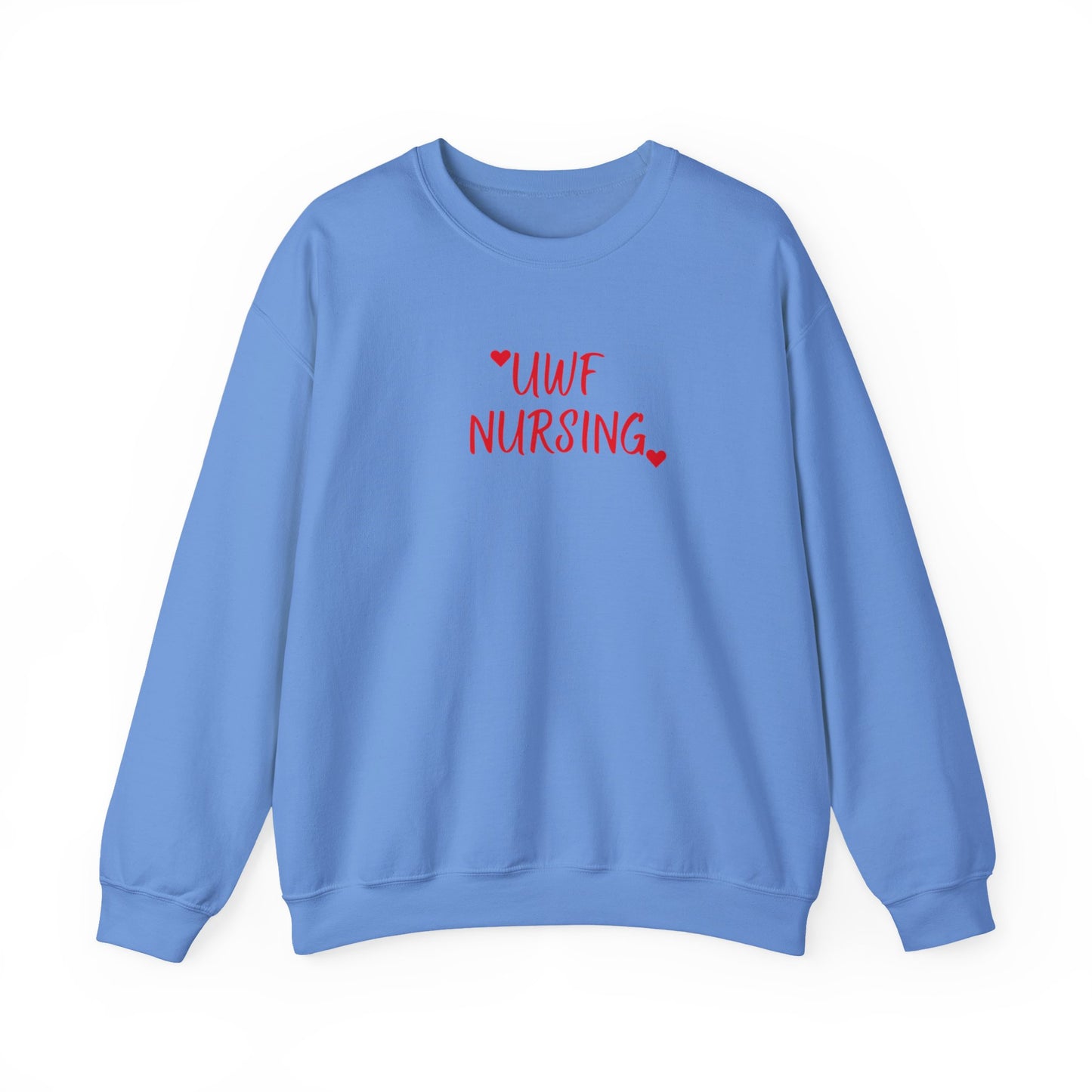 UWF Nursing T-Shirt — Cute Red Heart Nursing Tee for University of West Florida Students & Nurses