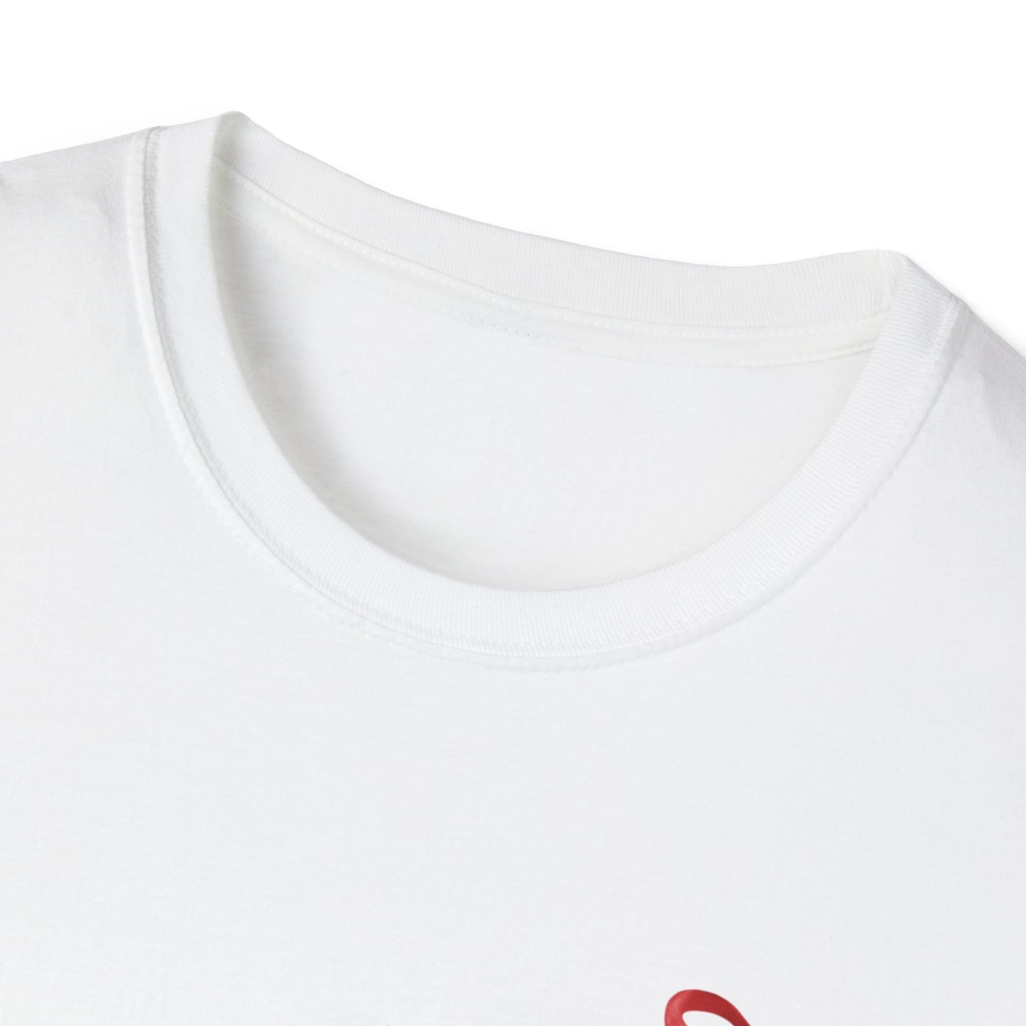 T-Shirt — Red Bow "JLY" Graphic Tee