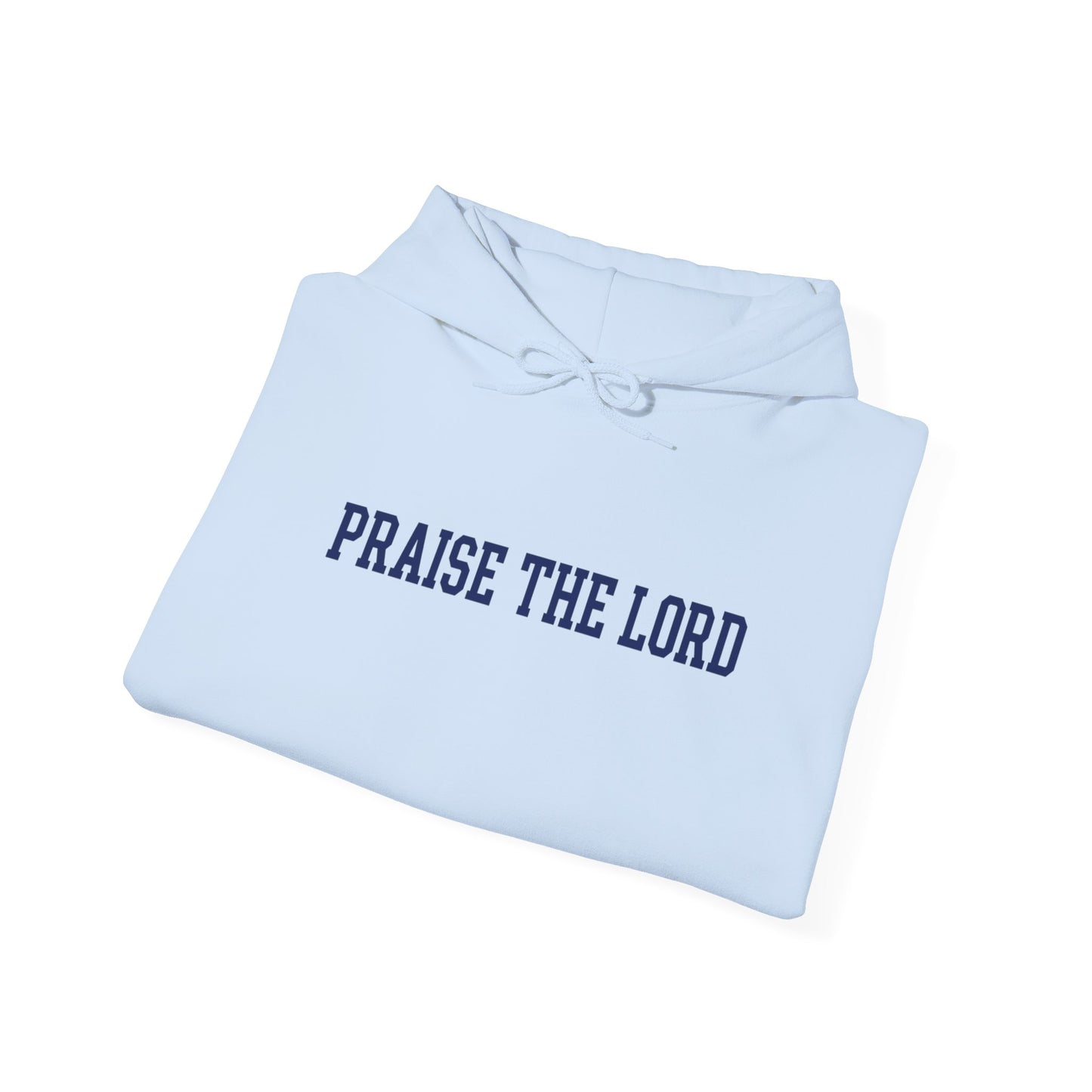 Praise The Lord Hoodie — Christian Faith Graphic Hoodie, Scripture Gift