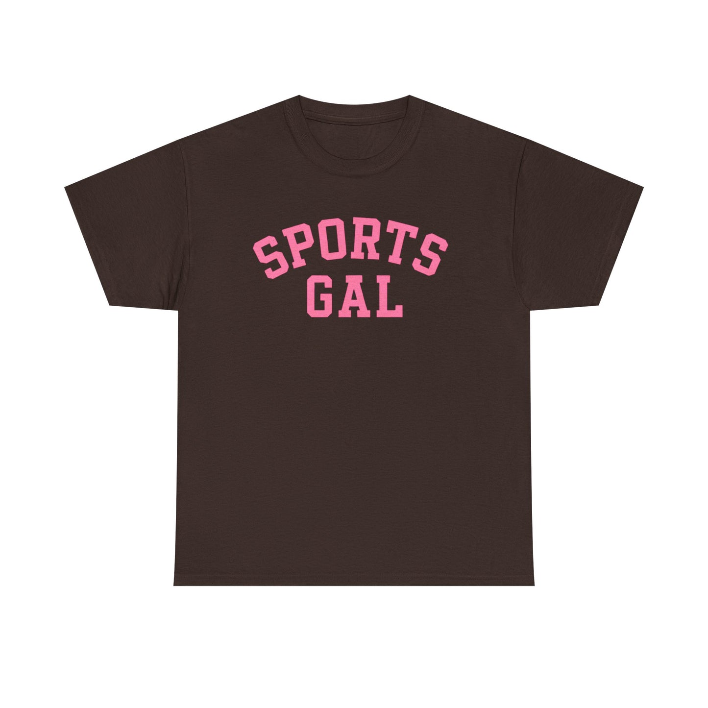 Sports Gal T-Shirt — Pink Athletic Graphic Tee for Active Women
