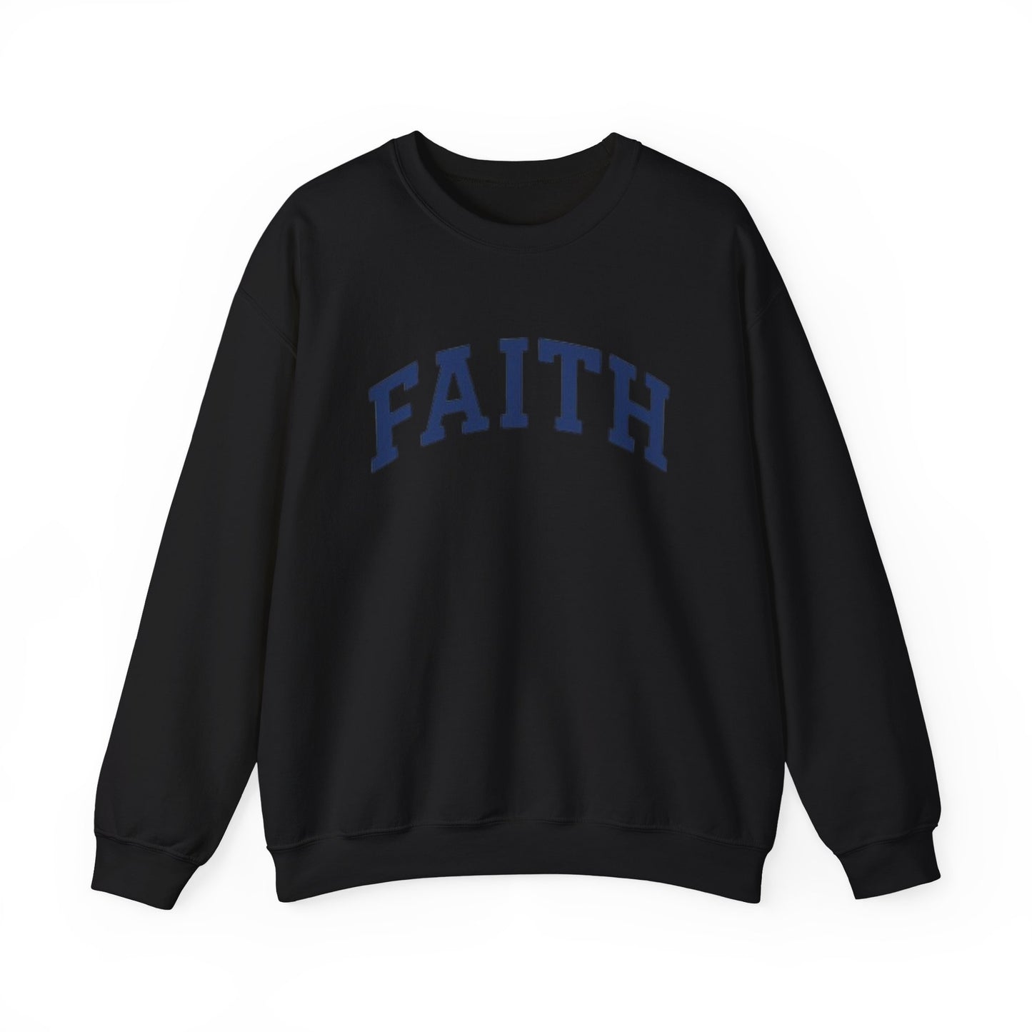 Faith Crewneck Sweatshirt — Inspirational Christian Pullover