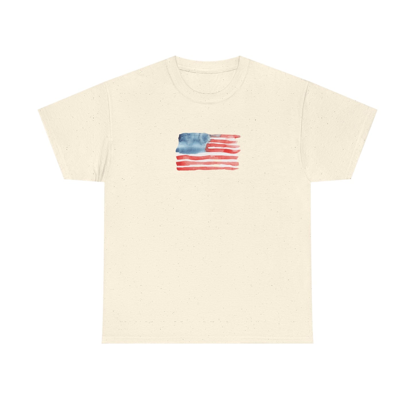 American Watercolor Flag T-Shirt