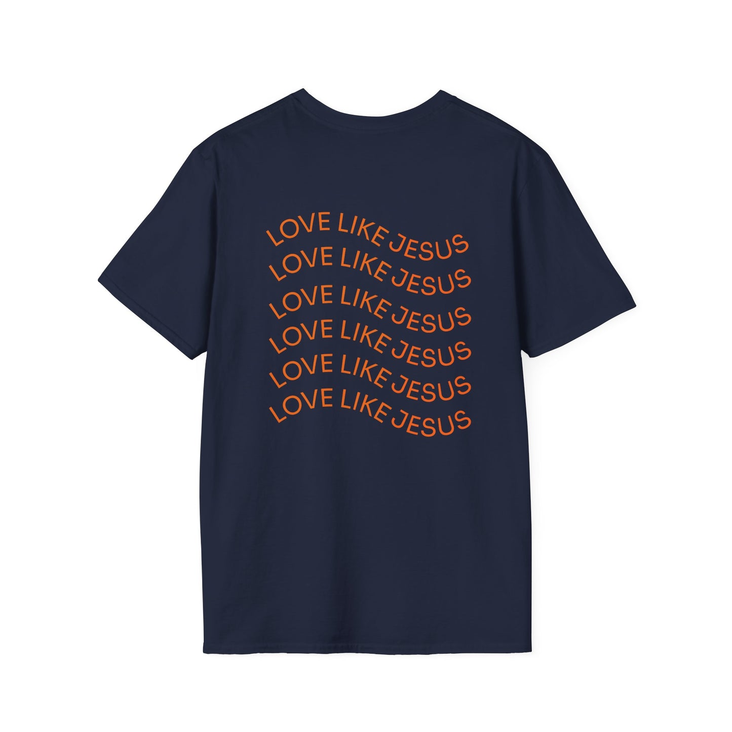 Love Like Jesus T-Shirt — Minimal Sunset Graphic Christian Tee