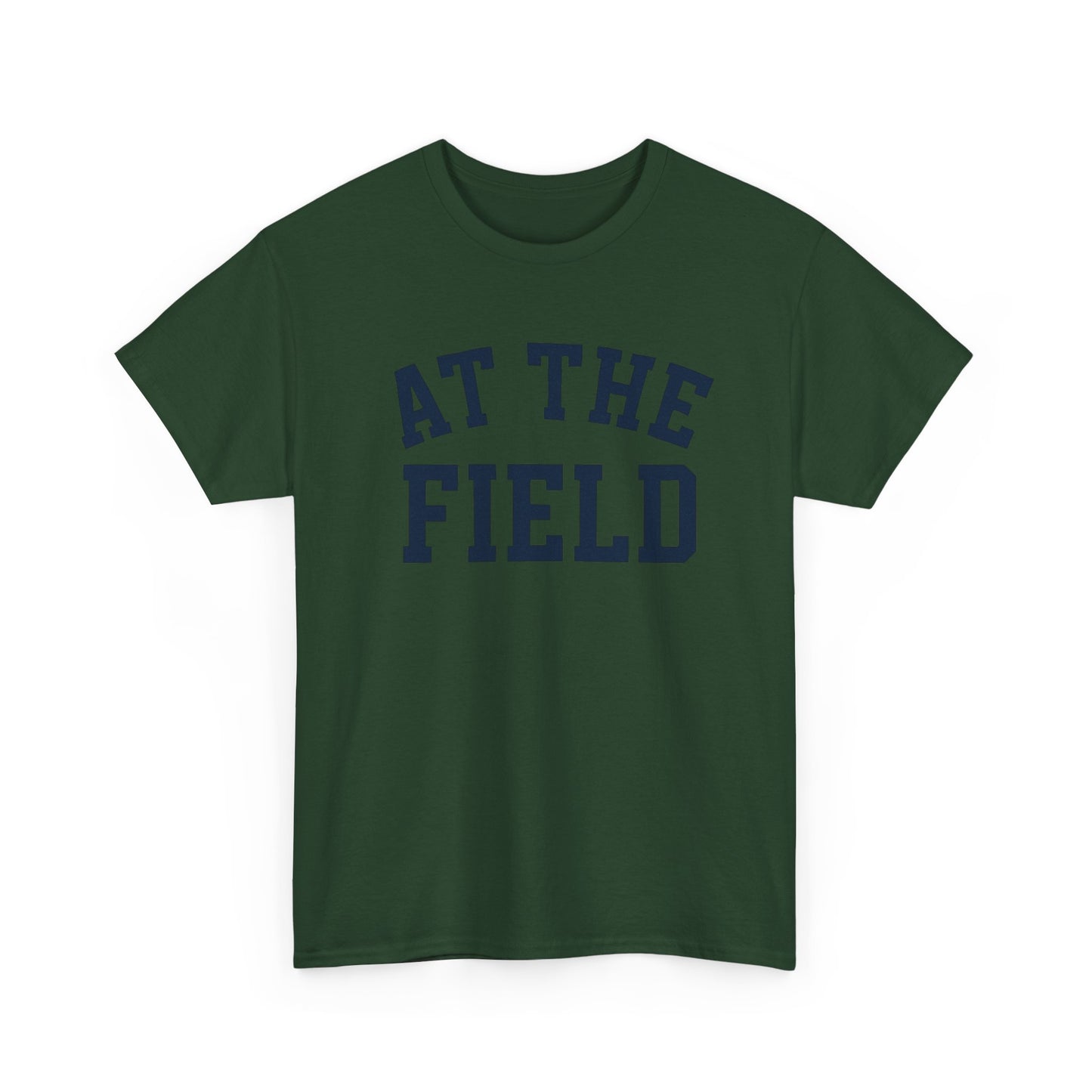 At The Field T-Shirt — Athletic Vintage Crew Tee for Sports Fans
