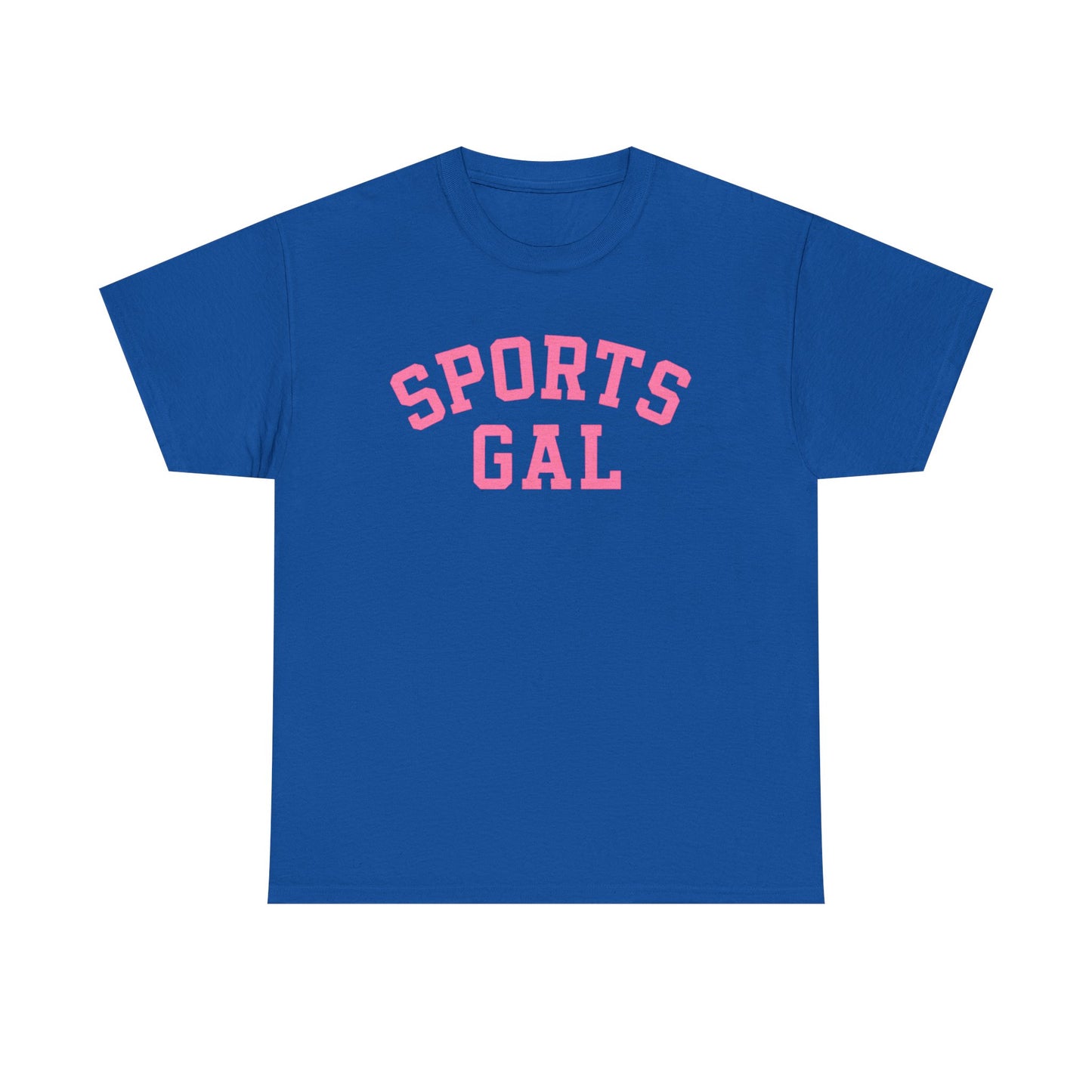 Sports Gal T-Shirt — Pink Athletic Graphic Tee for Active Women