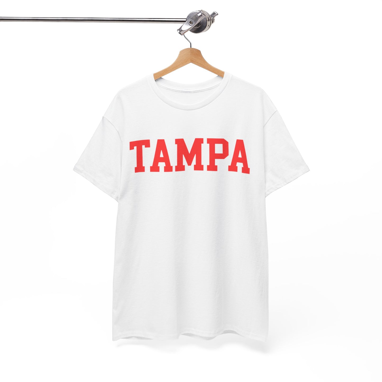 Tampa Retro Collegiate Tee — Classic City Lettering T‑Shirt