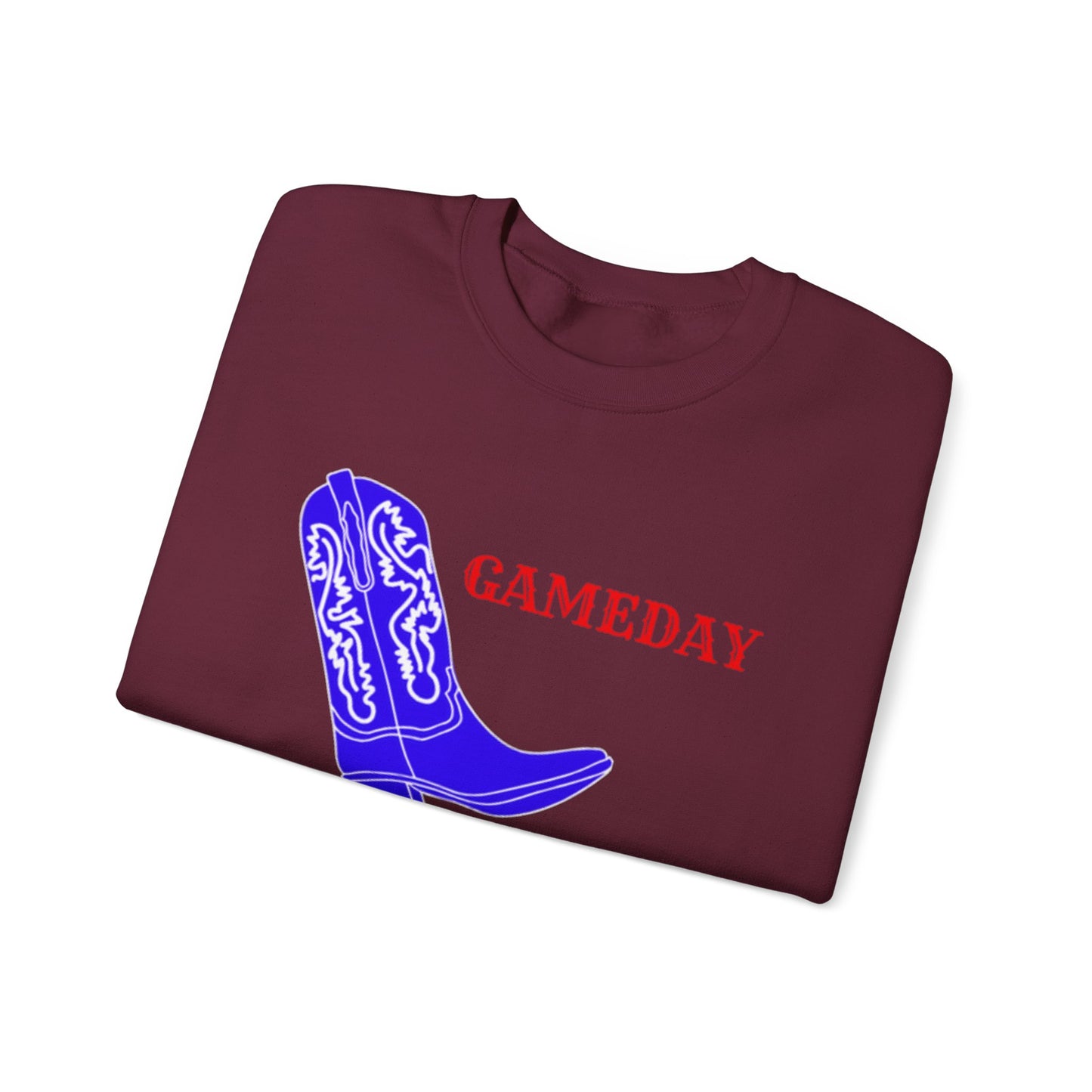 Gameday Cowboy Boot Sweatshirt
