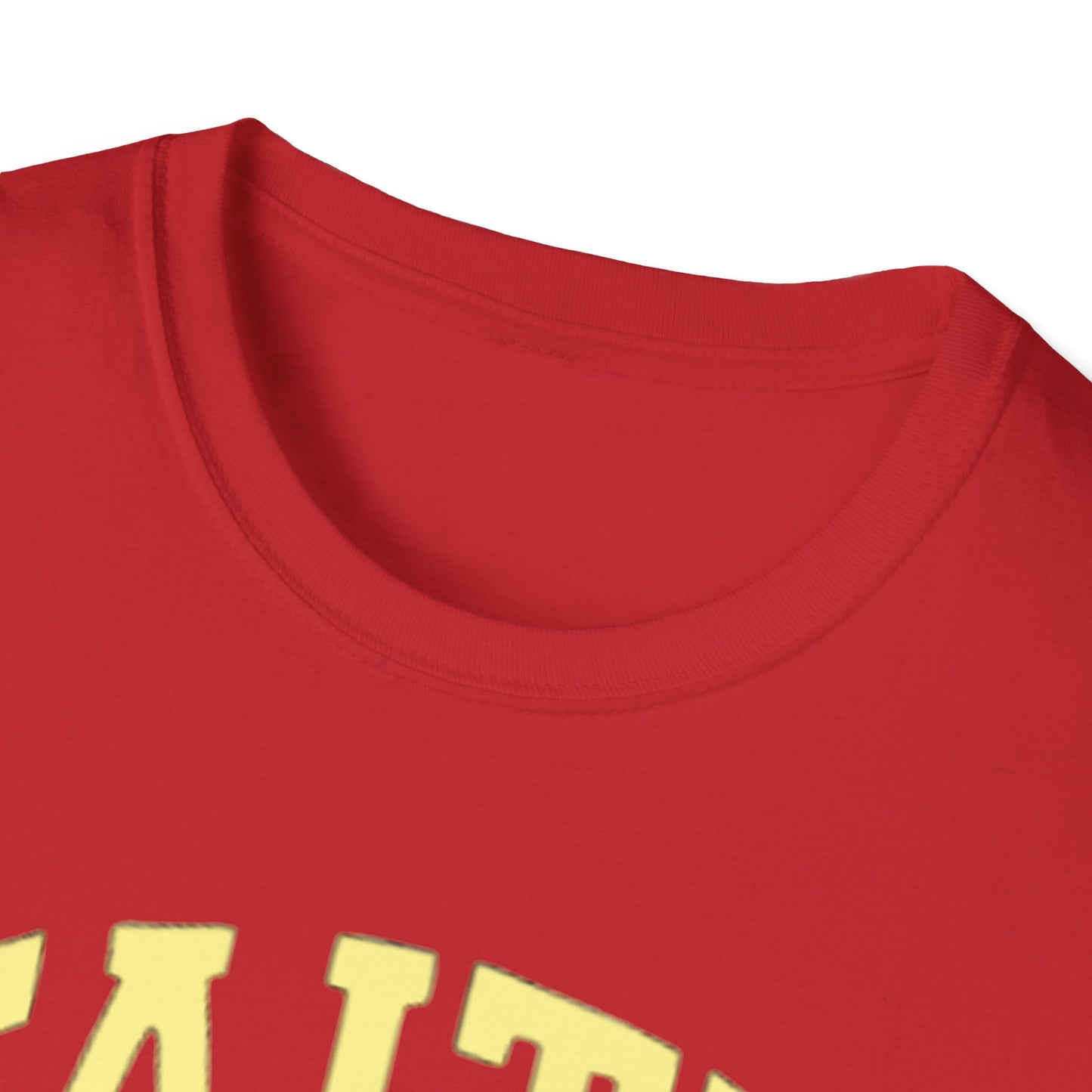 Faith Graphic T-Shirt — Yellow Lettering with Star