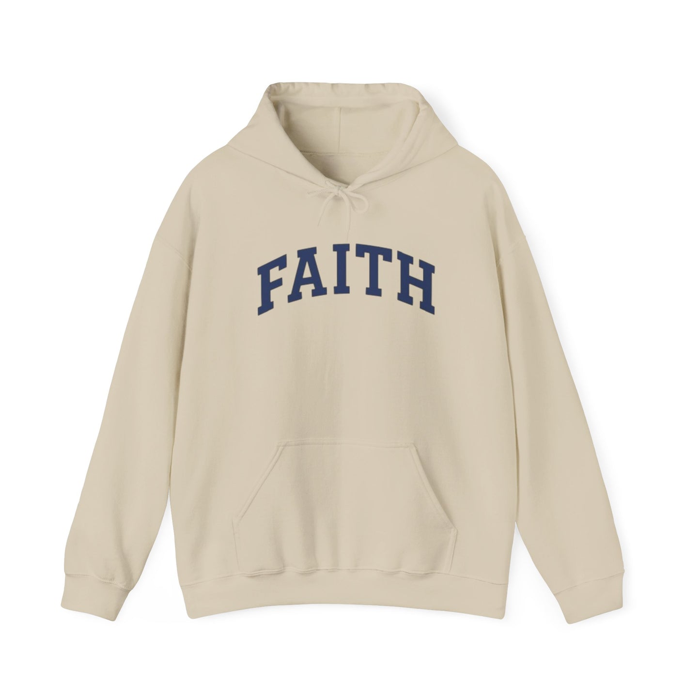 Faith Hoodie — Classic Inspirational Pullover for Women & Men