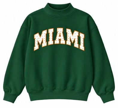 MIAMI- PINE WITH ORANGE KISS POLKA