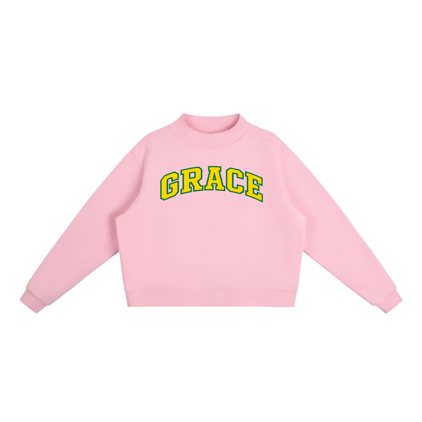 Golden Glow Grace Mock Neck