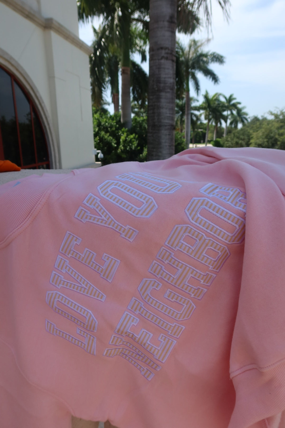 LOVE YOUR NEIGHBOR- SUMMER BLISS MOCK NECK