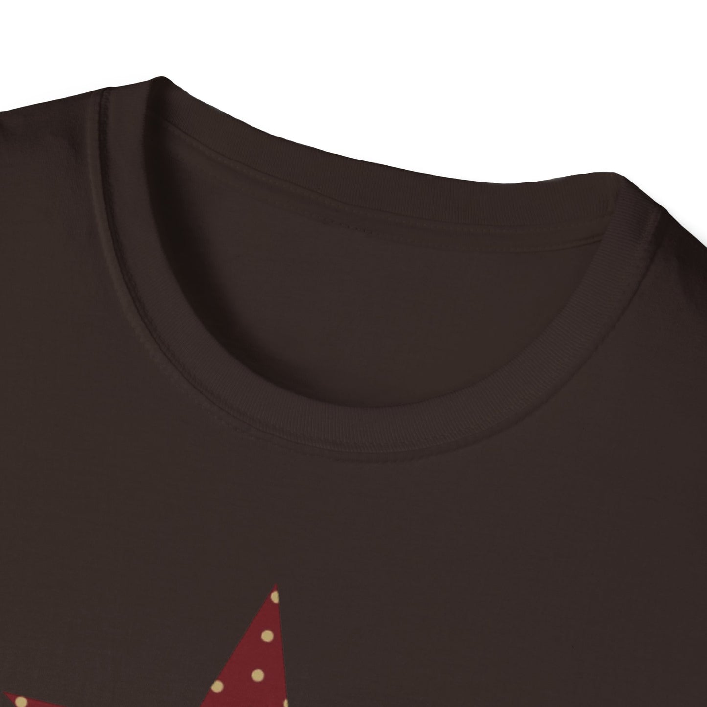 Garnet and Gold Polka Dot Star T-Shirt