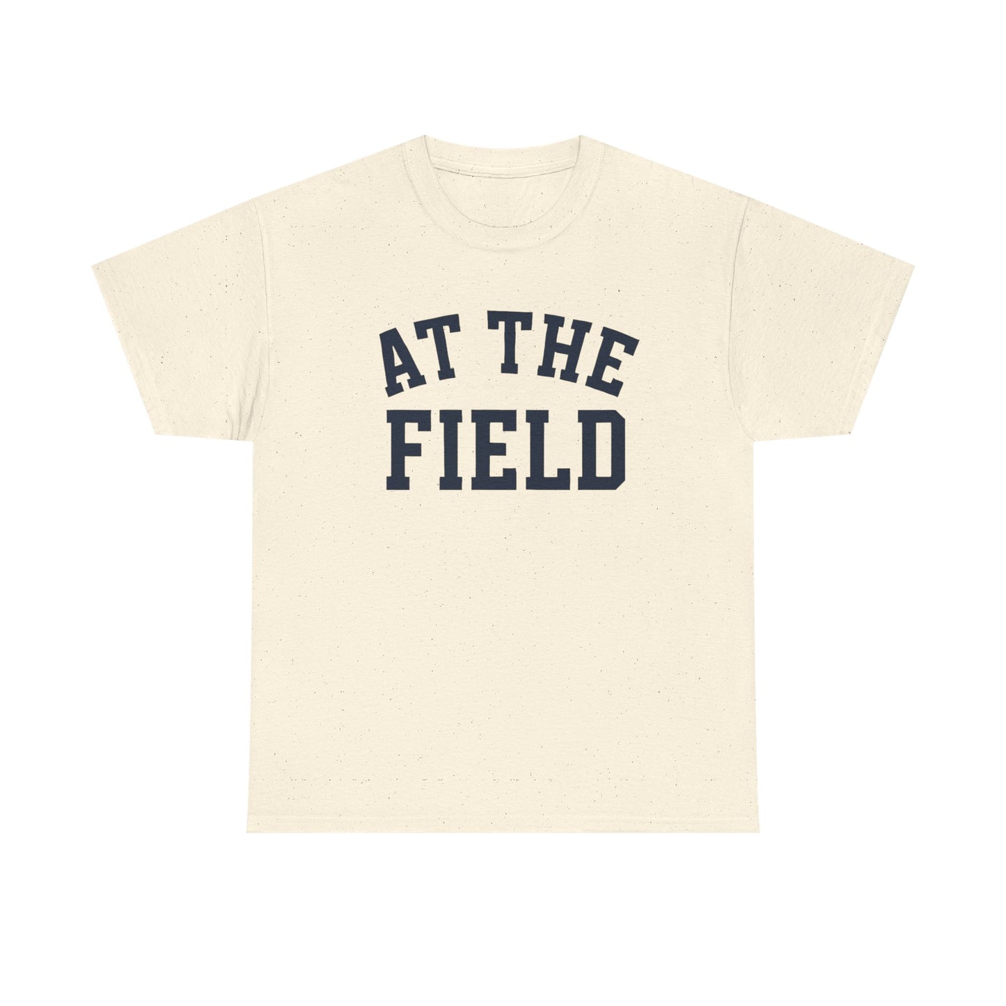 At The Field T-Shirt — Athletic Vintage Crew Tee for Sports Fans