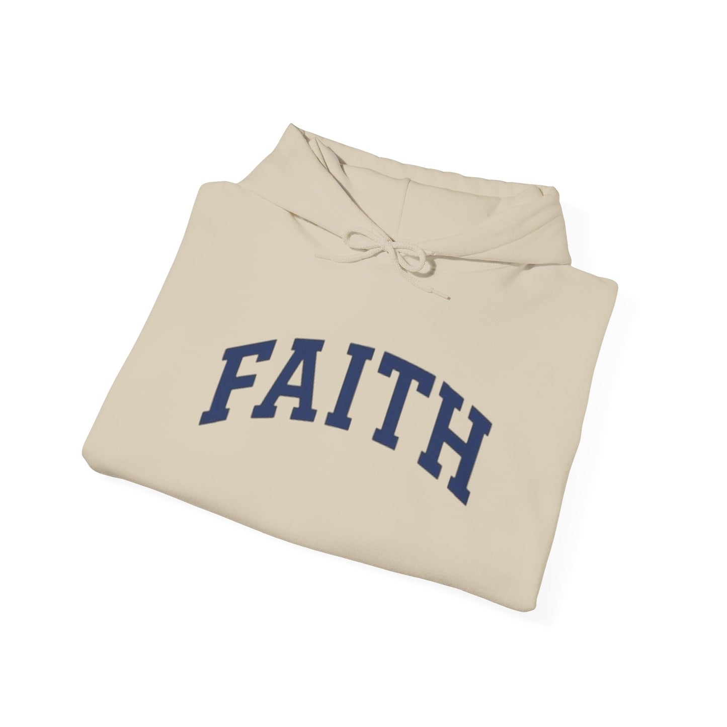 Faith Hoodie — Classic Inspirational Pullover for Women & Men