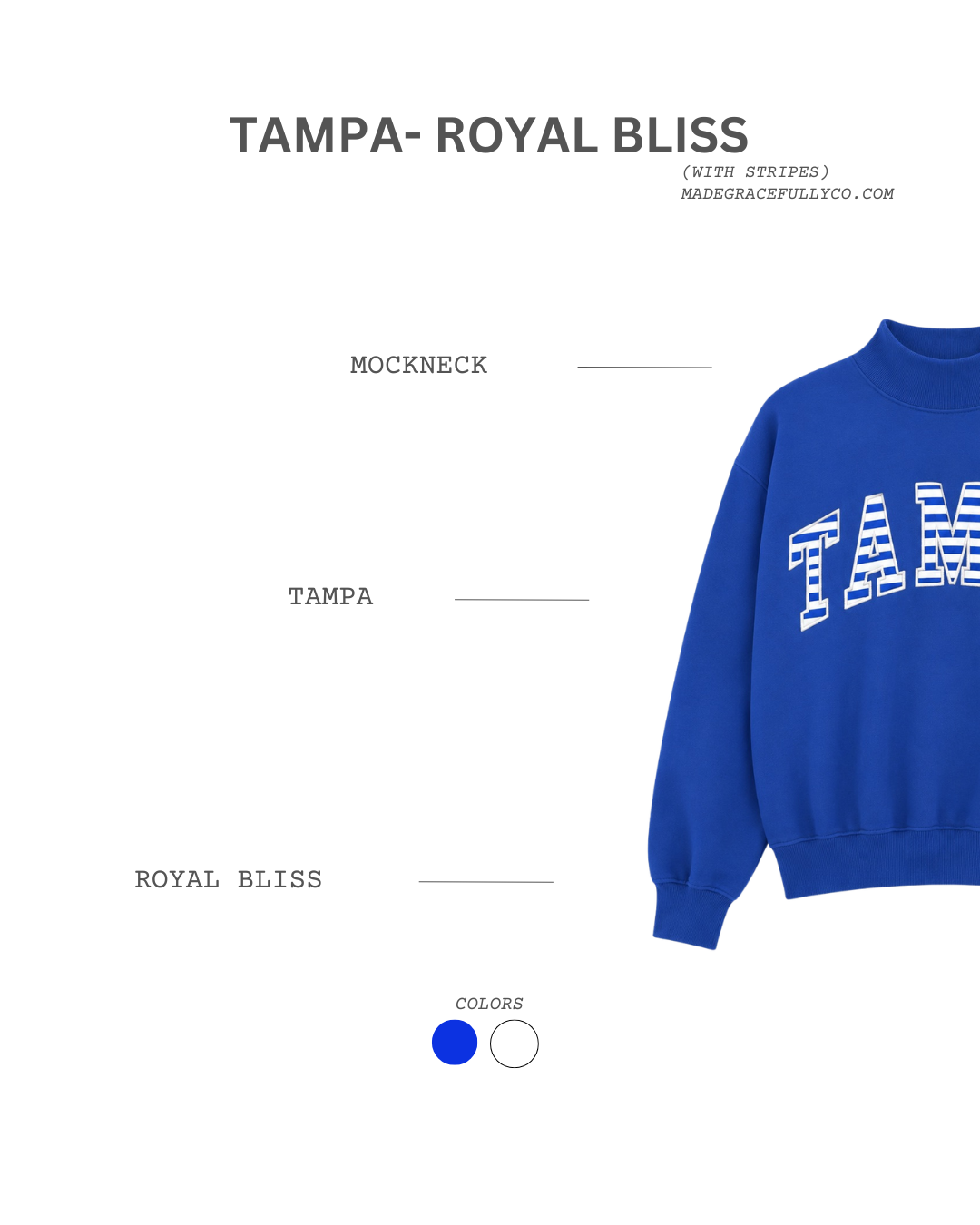 TAMPA MOCKNECK PREORDER