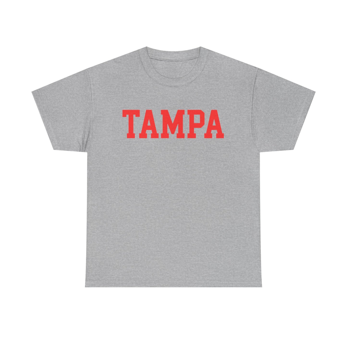 Tampa Retro Collegiate Tee — Classic City Lettering T‑Shirt