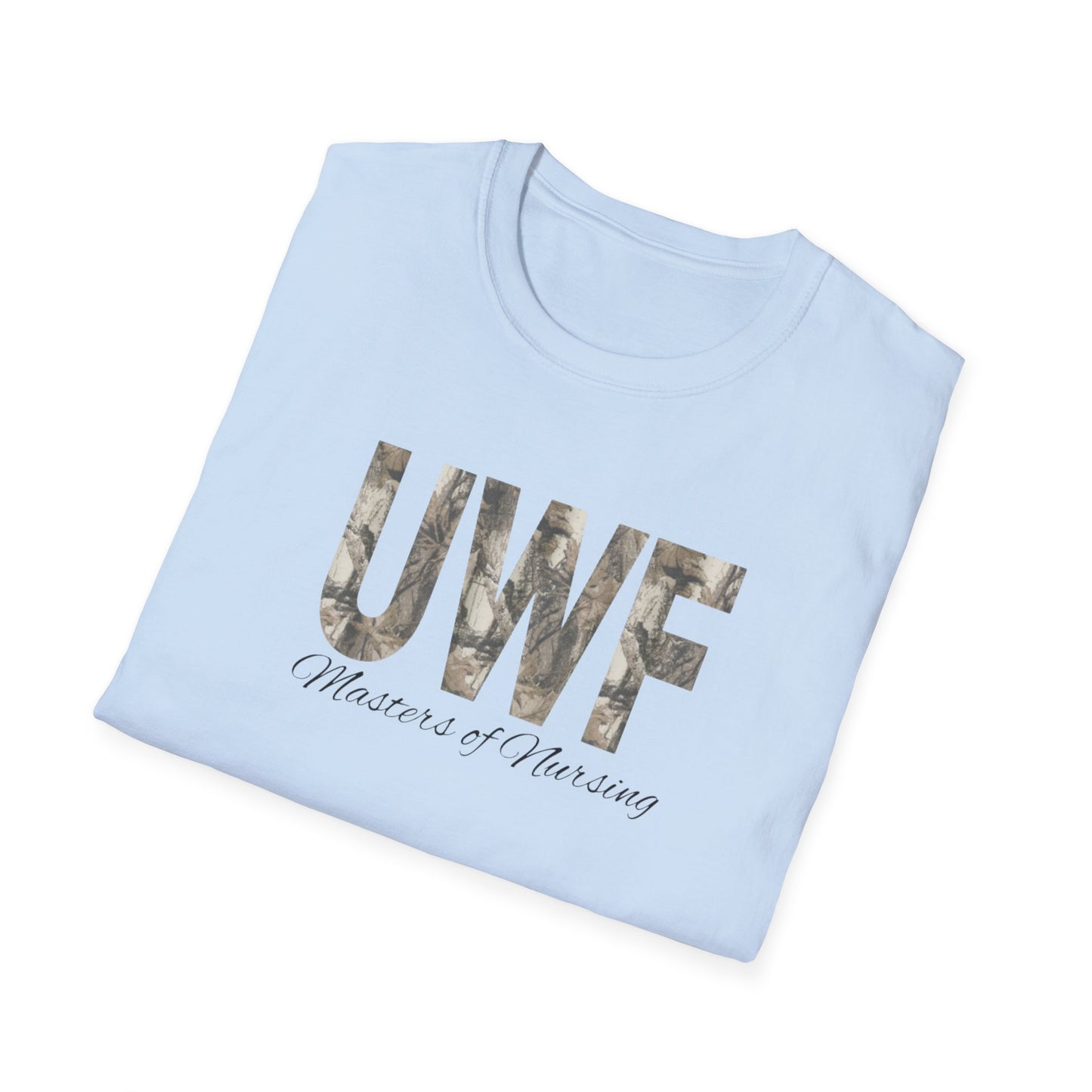 UWF Masters of Nursing Camo Logo T-Shirt