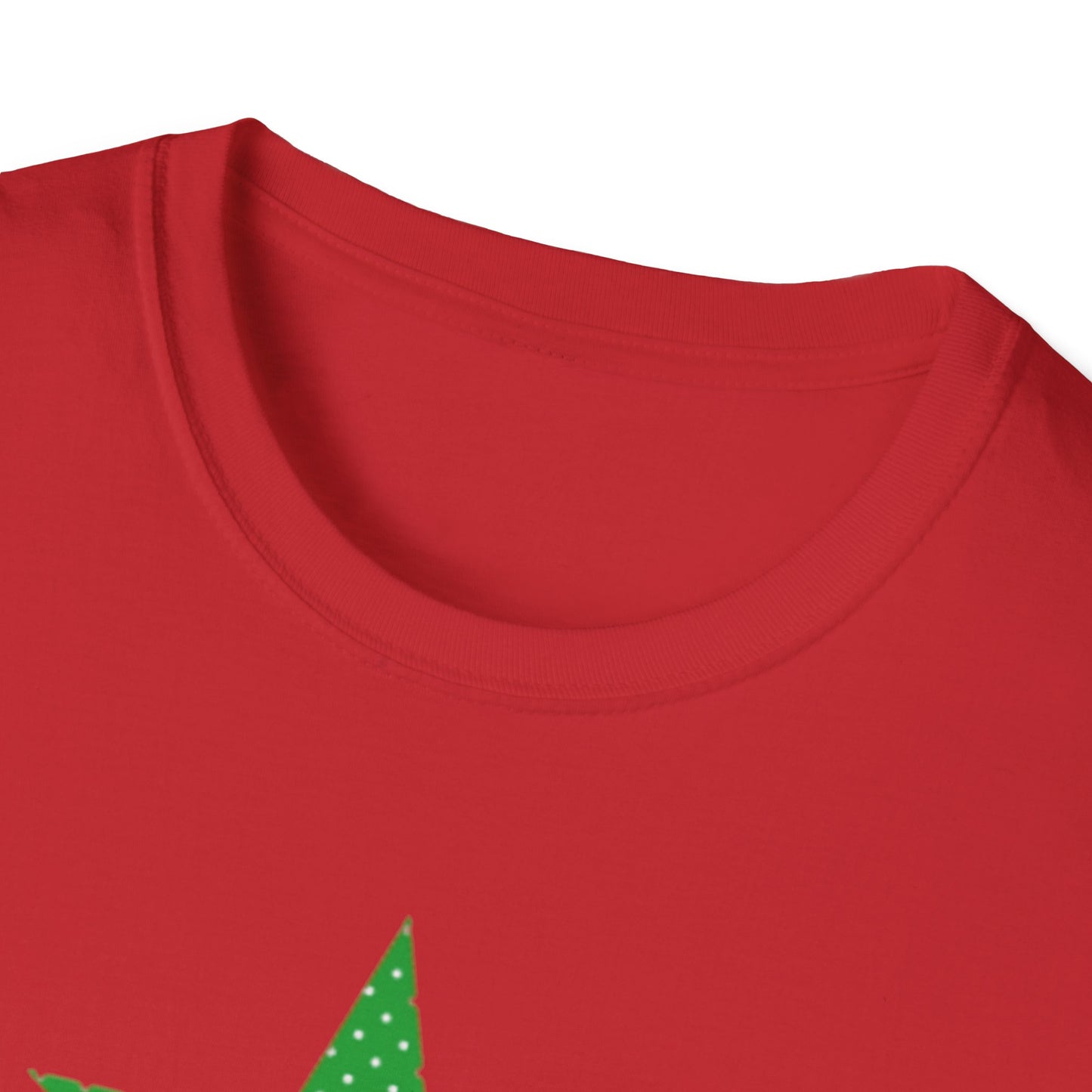Green Star T-Shirt — Minimal Graphic Tee for Casual Wear & Holiday Flair