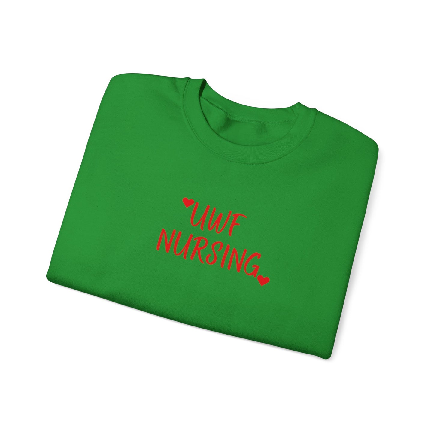 UWF Nursing T-Shirt — Cute Red Heart Nursing Tee for University of West Florida Students & Nurses
