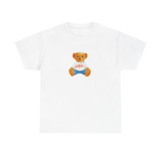 Teddy Bear Graphic Tee — Cute Vintage Bear Shirt