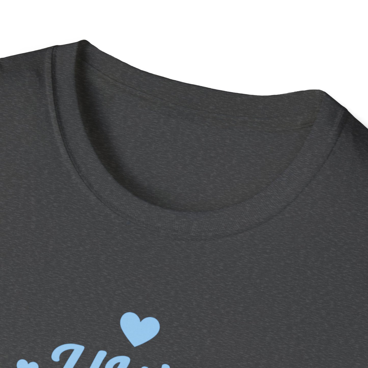 UWF Masters of Nursing T-Shirt — Light Blue Heart Nursing School Tee