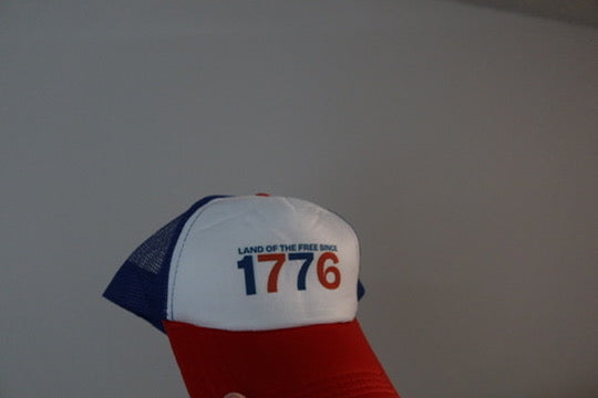 FREE SINCE 1776 TRUCKER HAT