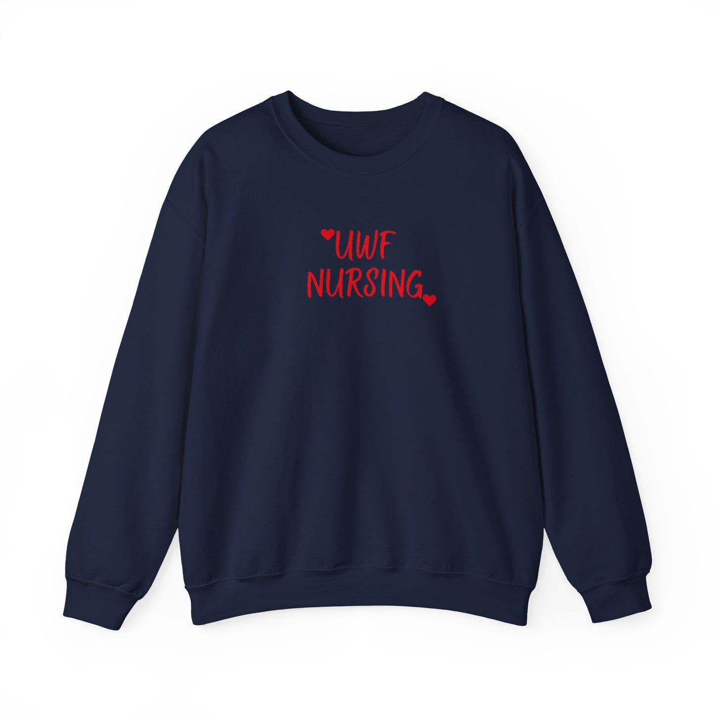 UWF Nursing T-Shirt — Cute Red Heart Nursing Tee for University of West Florida Students & Nurses