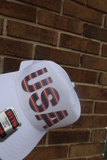 USA STRIPE HAT