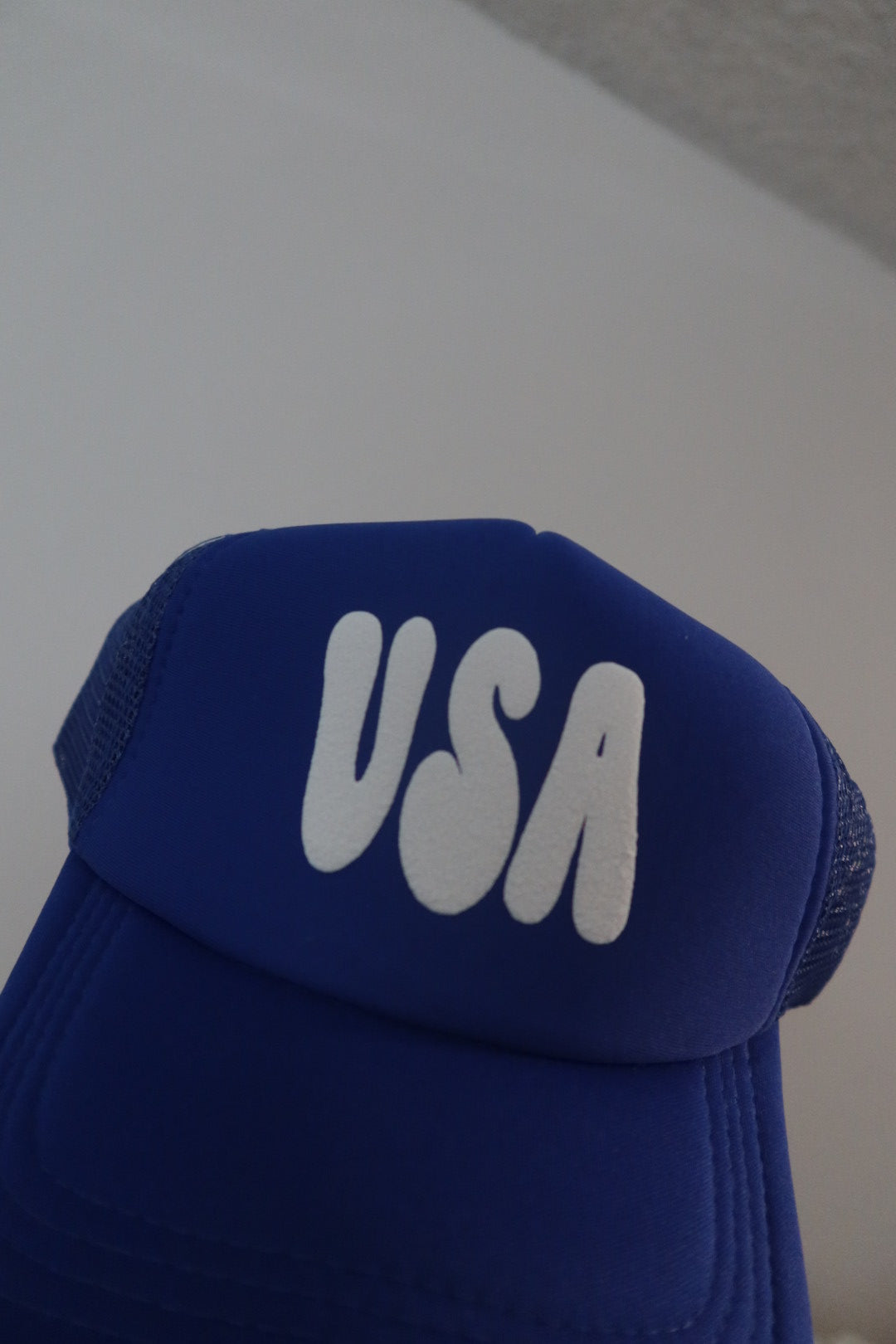 USA PUFF TRUCKER HAT