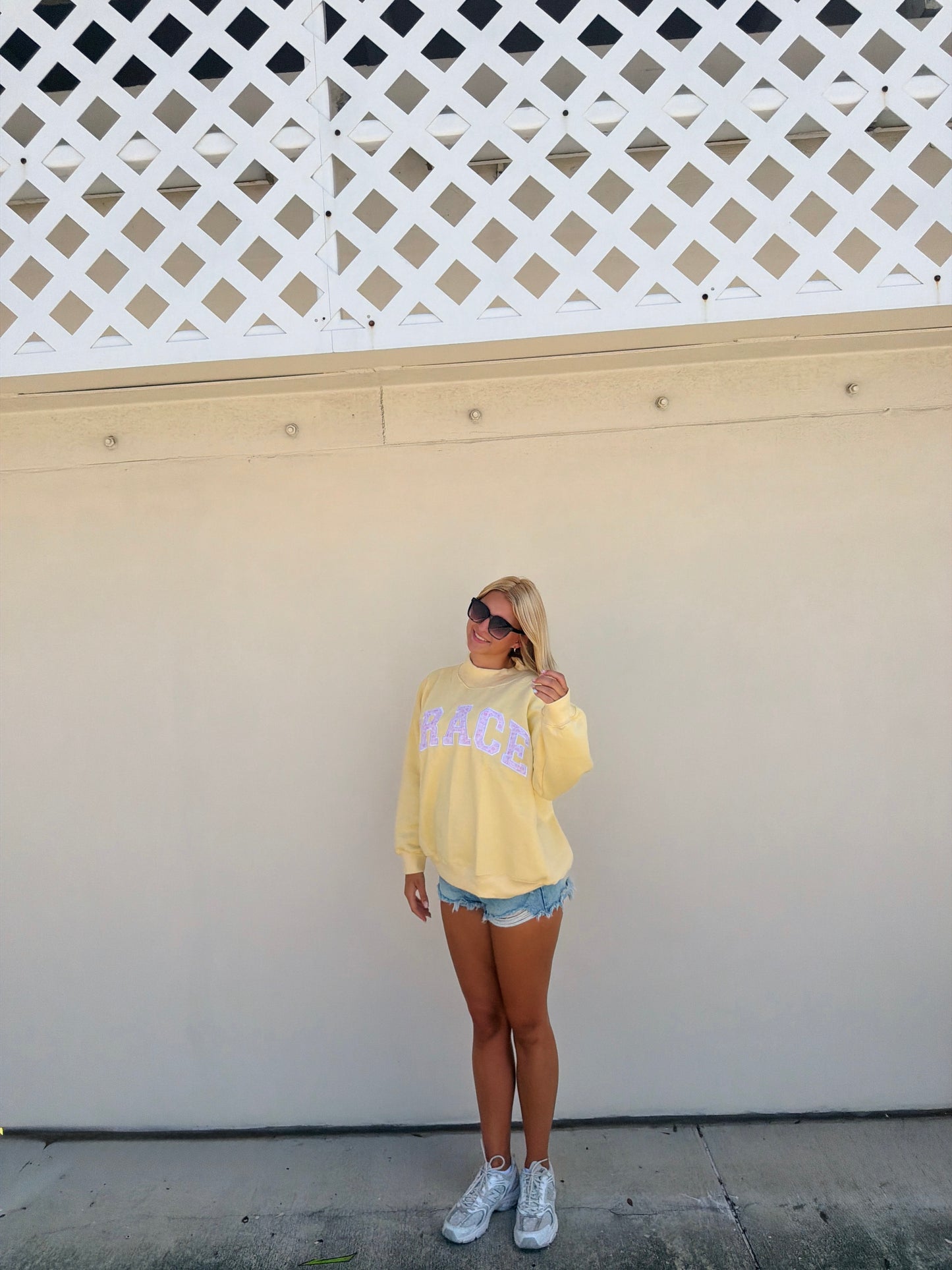 Grace- Coastal Sunrise Mock Neck