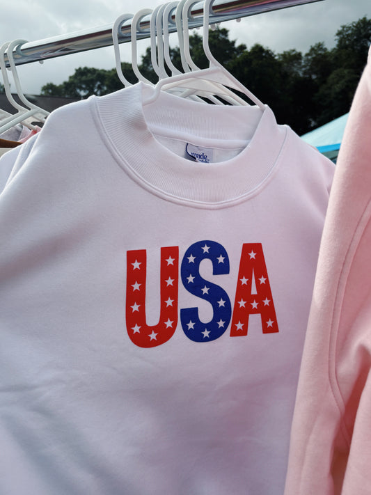 USA STAR MOCK NECK L/XL