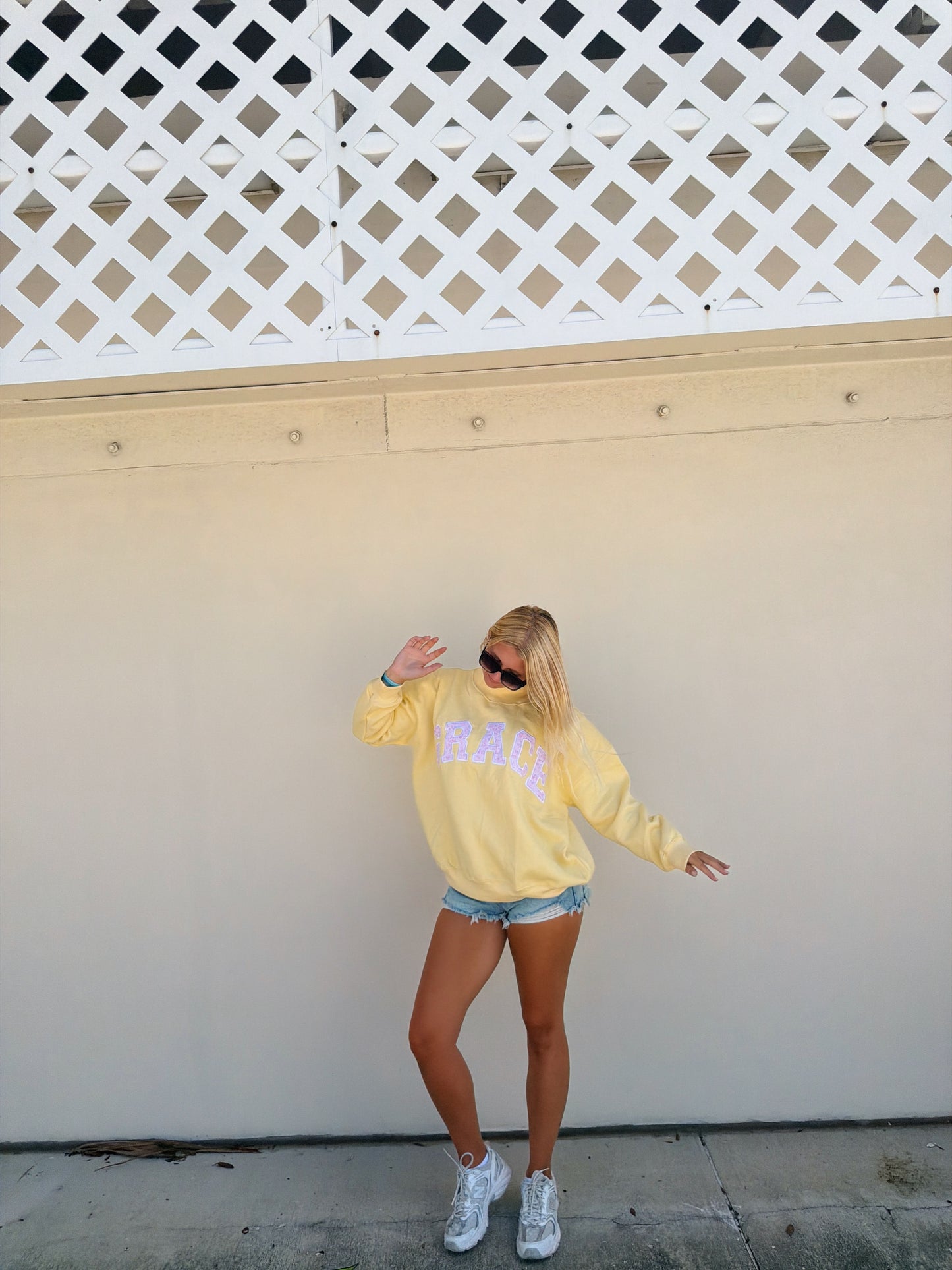 Grace- Coastal Sunrise Mock Neck