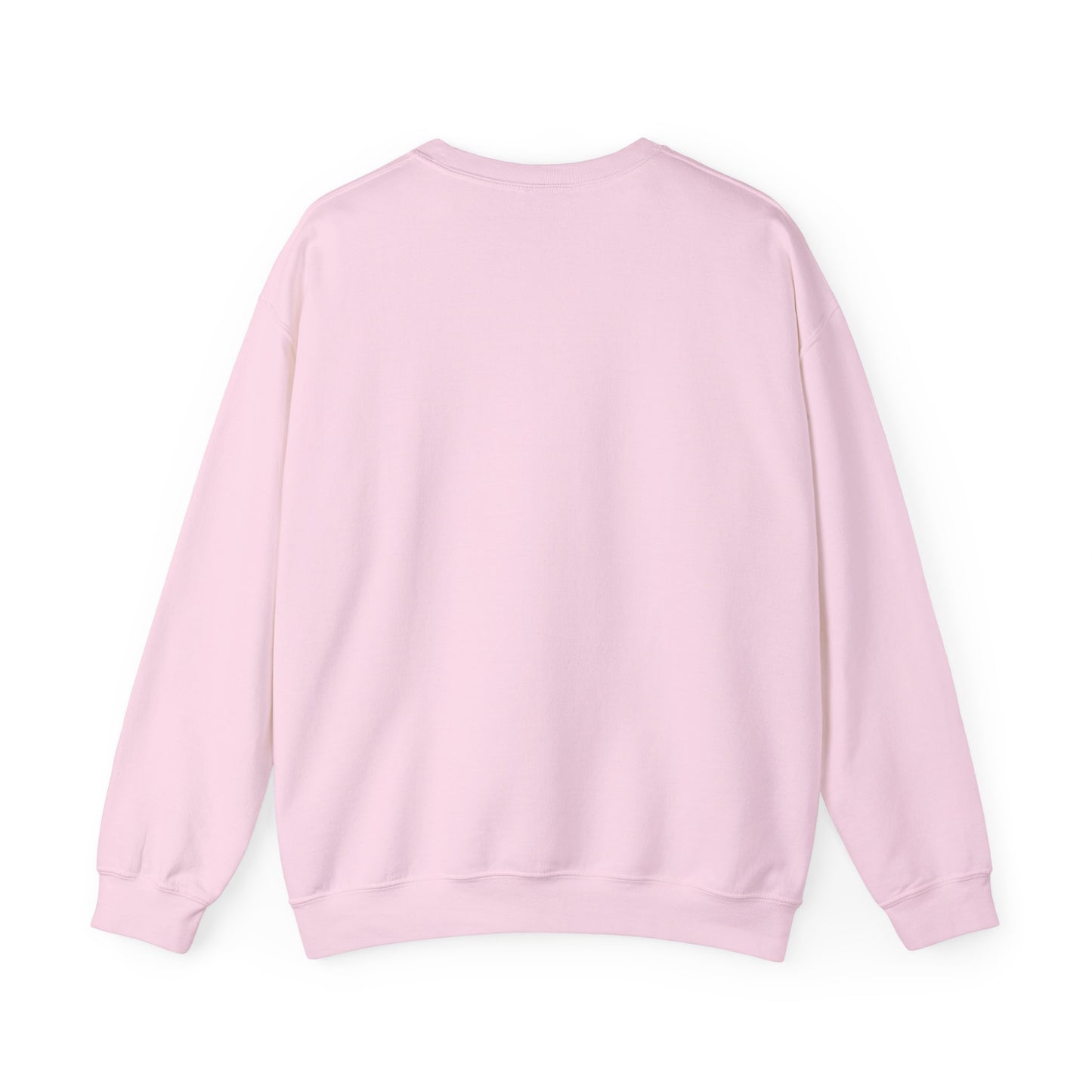 Star Stripe Crewneck — Pastel Pink & Yellow Graphic Sweatshirt
