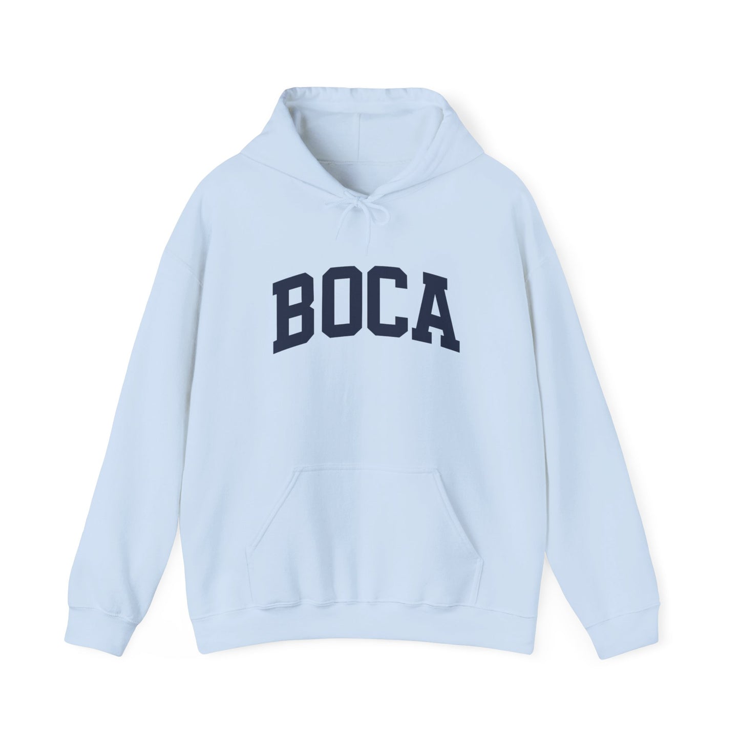 BOCA Arch Hoodie — College-Style Pullover Sweatshirt